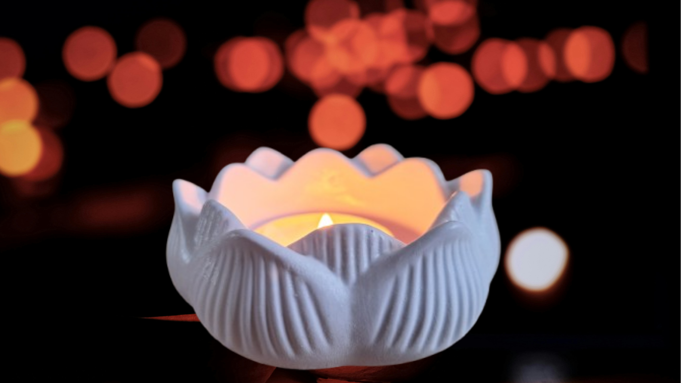 Luminas Lotus Teelicht